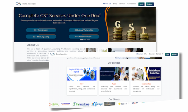 Dynamic Landing Page